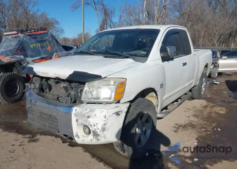 2004 Nissan Titan Se из США, поврежденный, VIN 1N6AA06BX4N526944